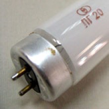 Лампа ультрафиолетовая люминесцентная ЛГ-20
