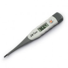 Термометр медицинский цифровой с гибким наконечником (влагостойкий)